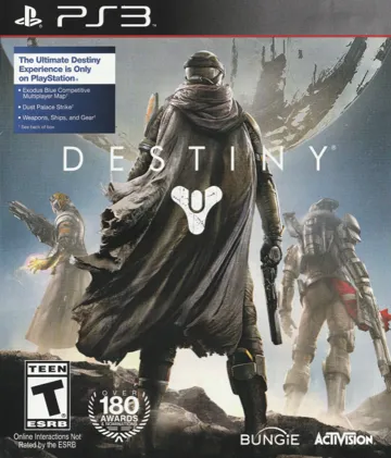 Destiny (USA) (v1.13) (Disc) (Update) box cover front